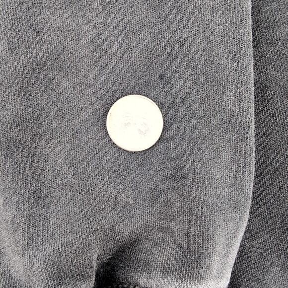 American Eagle Funday Gray/Grey Distressed Crewneck Graphic Sweatshirt - Size M - Picture 8 of 13